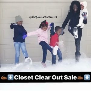 Closet Clear Out Children Kids Boys Girls Women Juniors Men Home